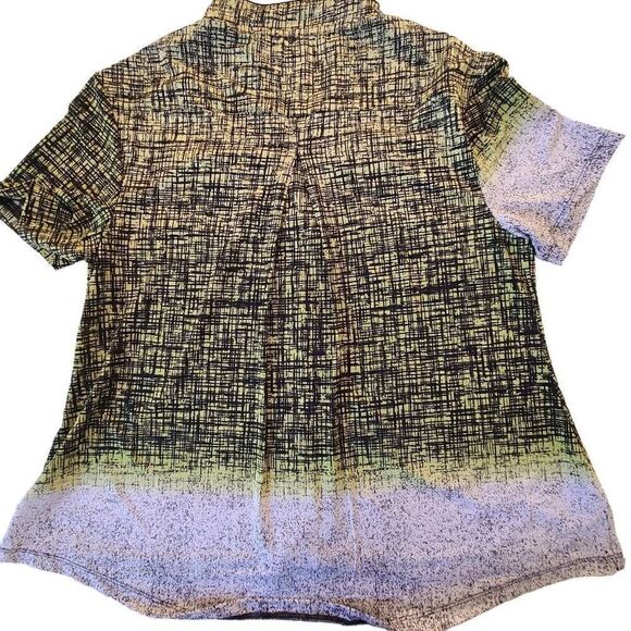 Jamie Sadock Womens Short Sleeve Athletic Golf Polo Top Multicolor Size Medium - Picture 12 of 12